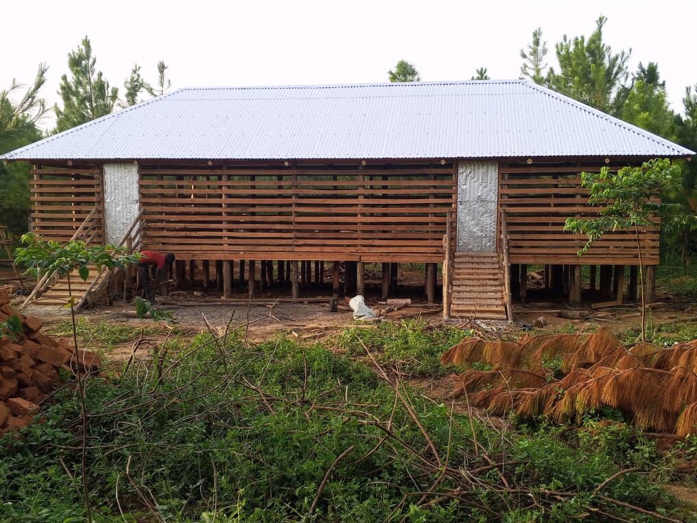 Front exterior view of the Jerusalem goat house